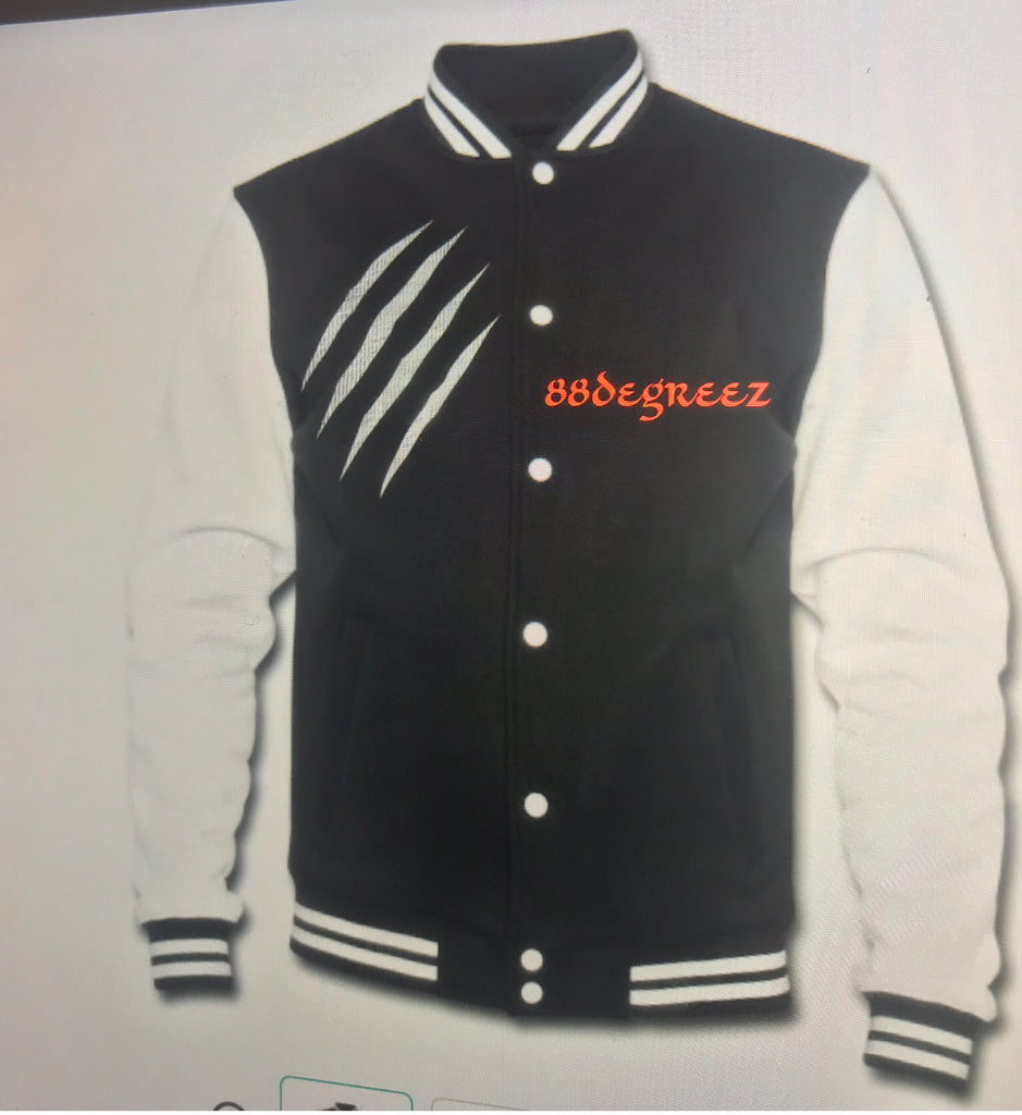 personalized men's Teddy jacket by MJC AND CO for 88Degreez