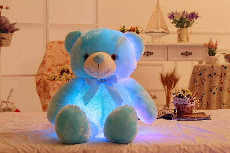 Ours lumineux LED élégant avec nœud papillon pour bébé – Mjc & co-shop