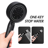 Shower head with 6-mode massage jets