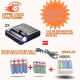 Impressionnez à chaque ouverture avec nos projecteurs LED personnalisés