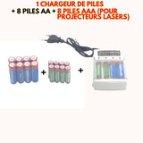 Impressionnez à chaque ouverture avec nos projecteurs LED personnalisés