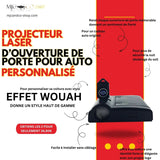 Impressionnez à chaque ouverture avec nos projecteurs LED personnalisés