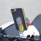 Scooter and Motorcycle Phone Holder with Protective Case - iPhone 6/6S/7