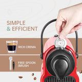 Cápsula de café en monodosis inoxidables recargables y reutilizables para Nespresso