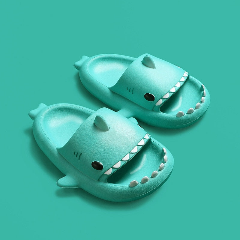 Anti-slip shark sandals for unisex children for summer