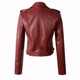 Synthetic leather jacket for women, biker model fall winter 2020 - New