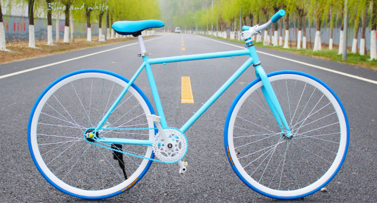 Nouveau vélo coloré X-Front mixte de route 26 pouces pour adulte