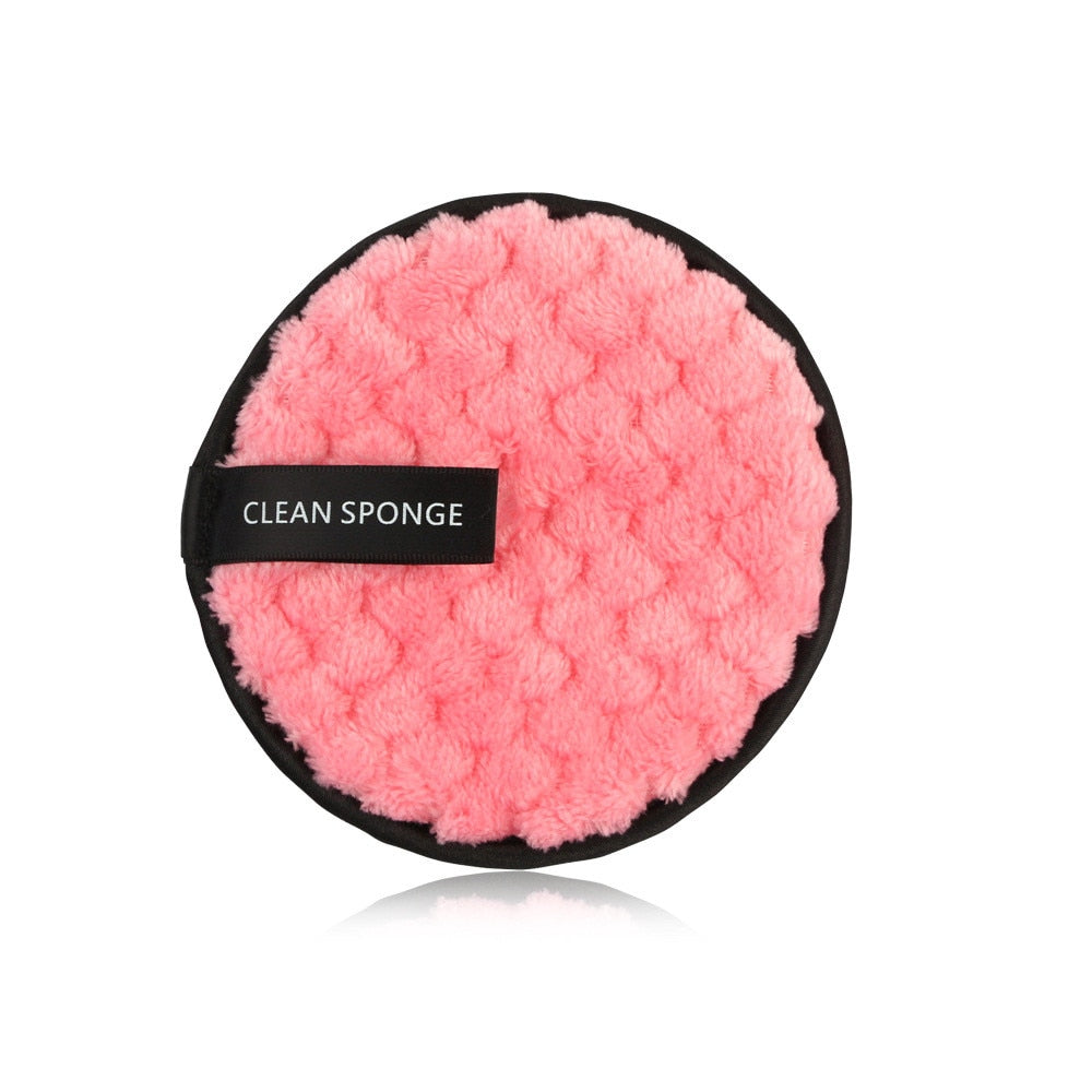 Makeup Remover Sponges for Women, Reusable and Washable Double-Sided Cotton for Face
