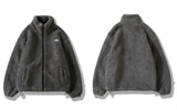 plain fleece jacket for men or women