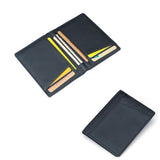 Mini billetera de cuero mágica y monedero de plástico con cremallera 
