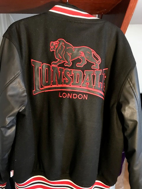 Men's Lonsdale London Varsity Baseball Jacket
