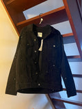 Stitch Customized Black Denim Jacket