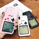 Funda para iPhone Retro Gameboy Pink Panther Tetris Consola 5 a 10 
