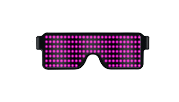 Gafas de sol mágicas con múltiples pantallas LED