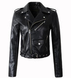 Synthetic leather jacket for women, biker model fall winter 2020 - New