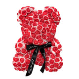 40 cm teddy bear in eternal rose for Women - Special Decoration 2021