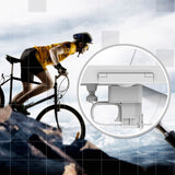 Soporte de móvil impermeable para Moto y Bicicleta - iPhone 8, 7, 5S, 6S, GPS