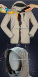USB heated waterproof winter coat for women and men, new winter 2021