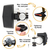 USB Rechargeable Wireless Rear Light and Turn Signal for Bike