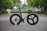 Tsunami 1-speed sports bike Orange and black for adults - LUXURY
