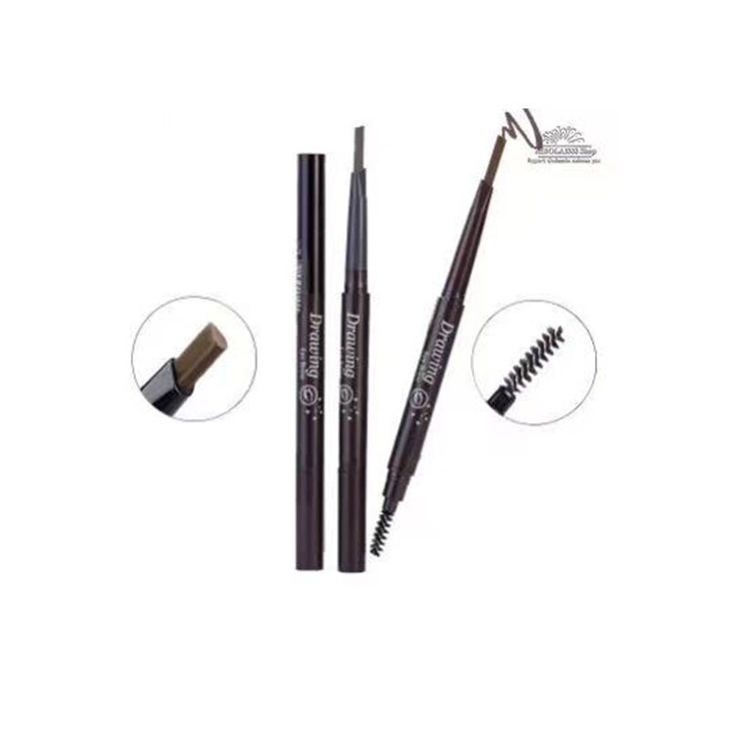 Natural and durable dark brown waterproof eyebrow pen