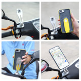 Support de téléphone pour scooter et moto avec étui de protection - iPhone 6/6S/7