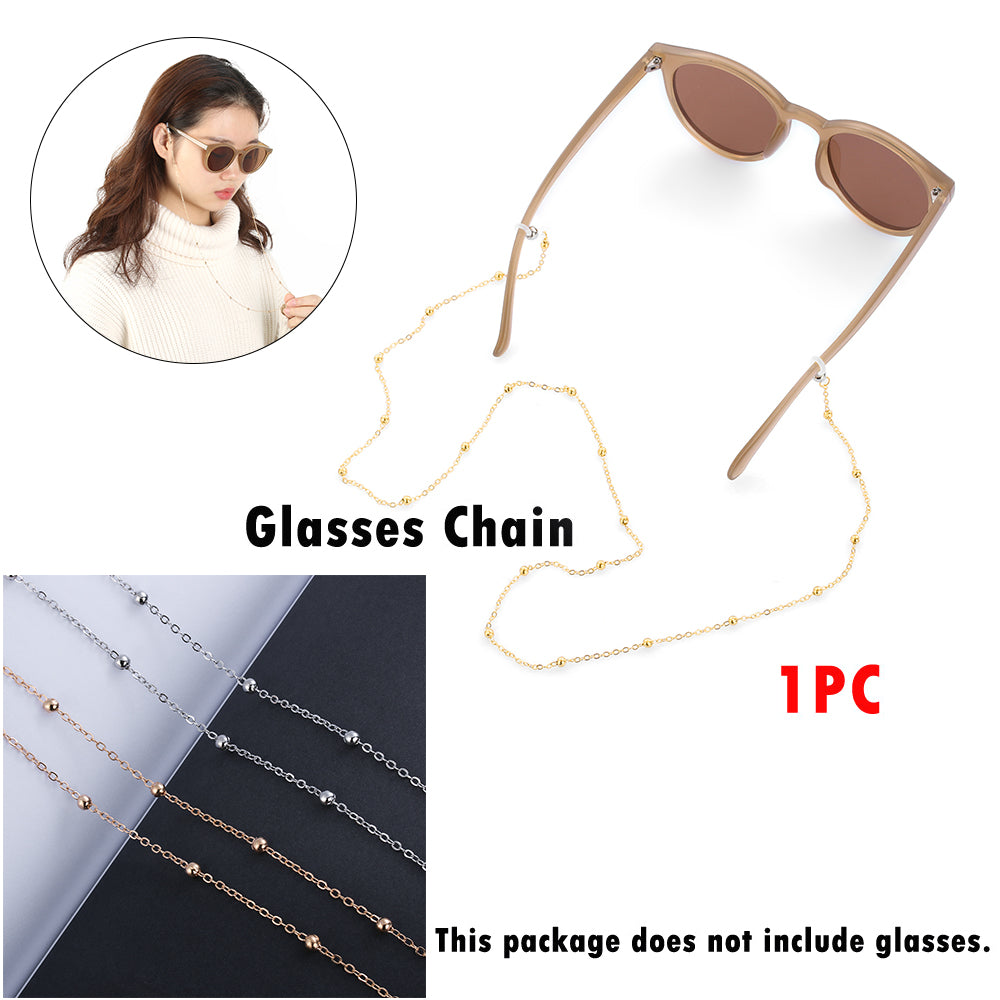 Collier à perles pour lunettes de soleil ou de vue - Femmes
