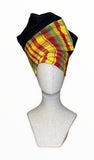 Madras turban for women's hair